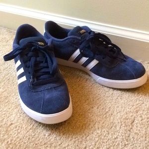Adidas Navy Blue NEO Comfort Footbed Shoes